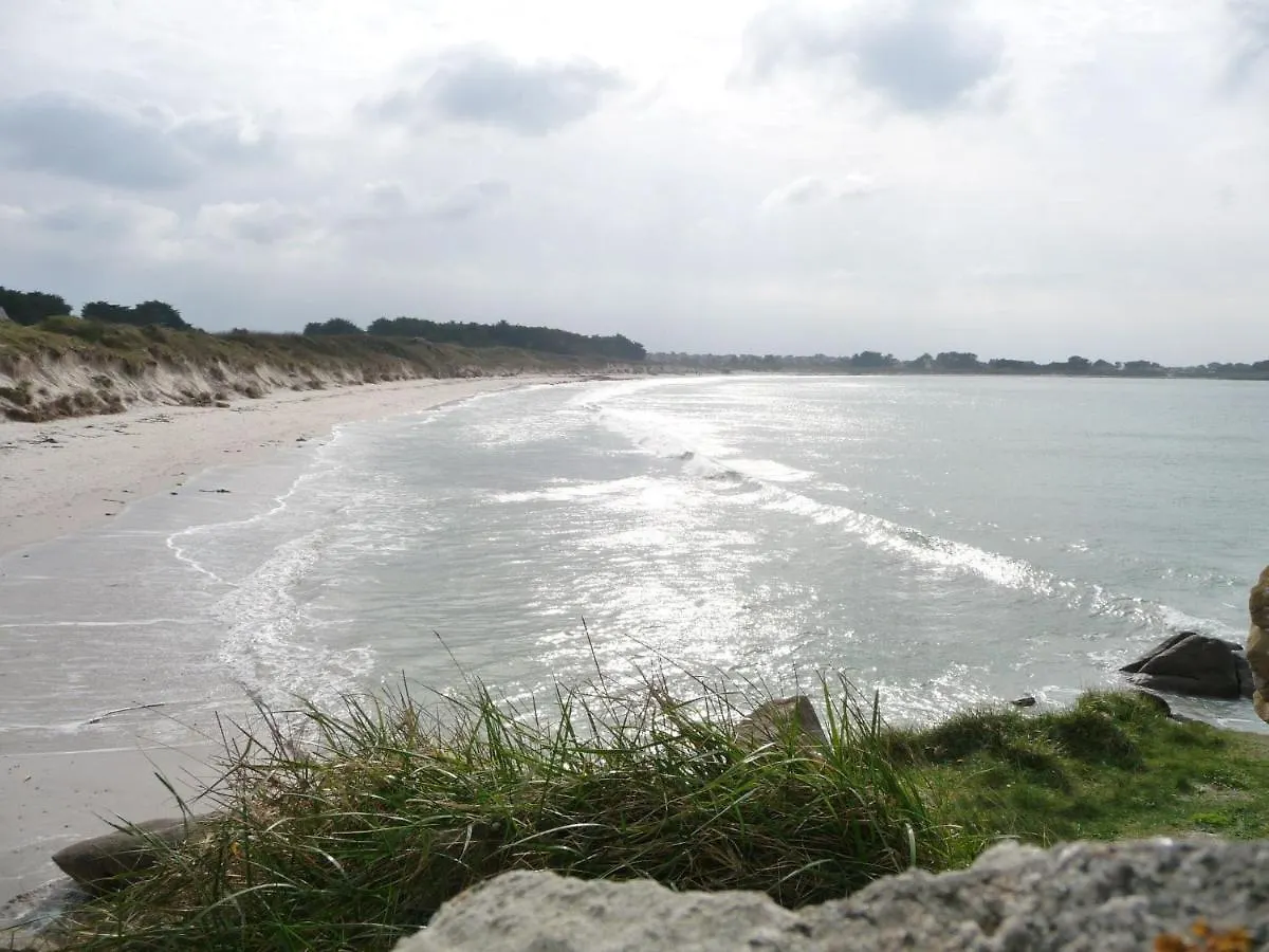 50M From The Sandy Beach, Holiday House, Ploudalmezeau