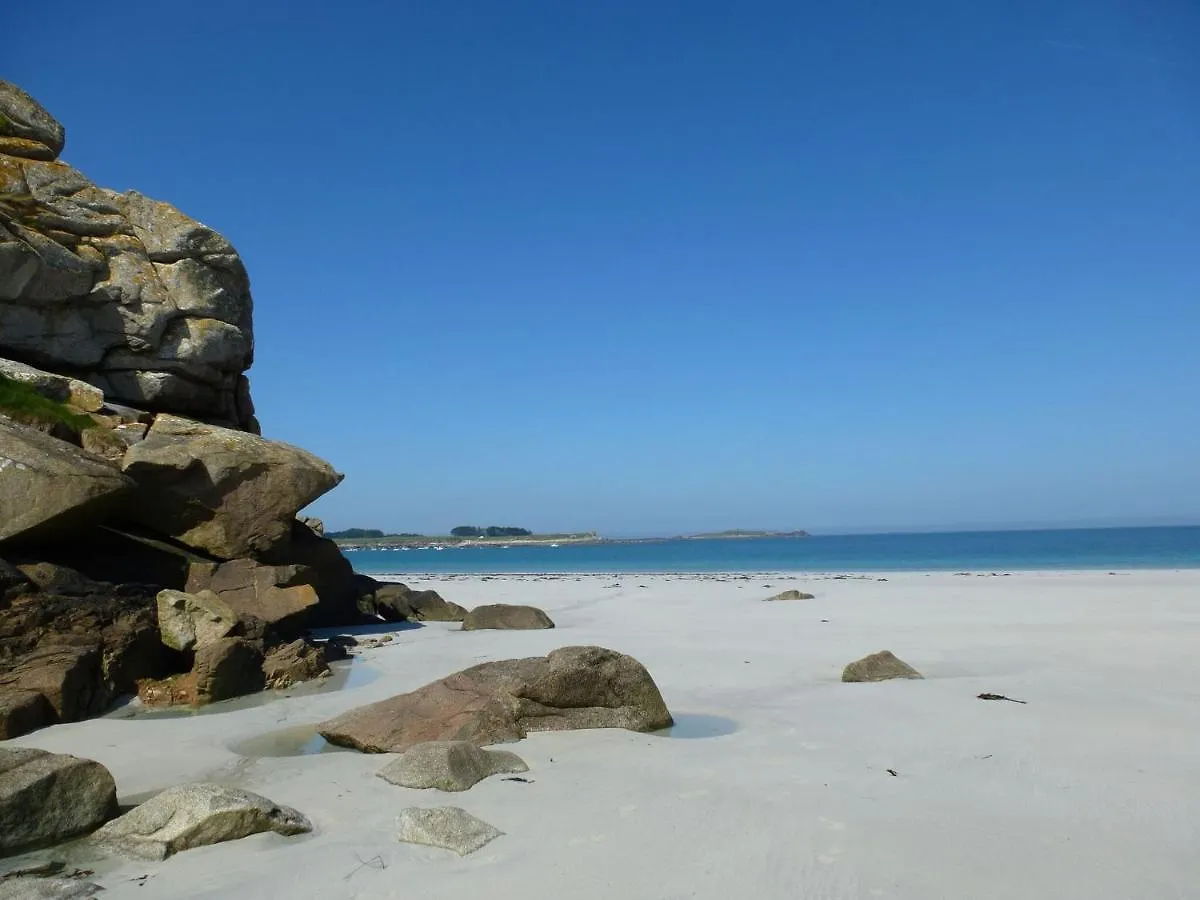 50M From The Sandy Beach, Holiday House, Ploudalmezeau