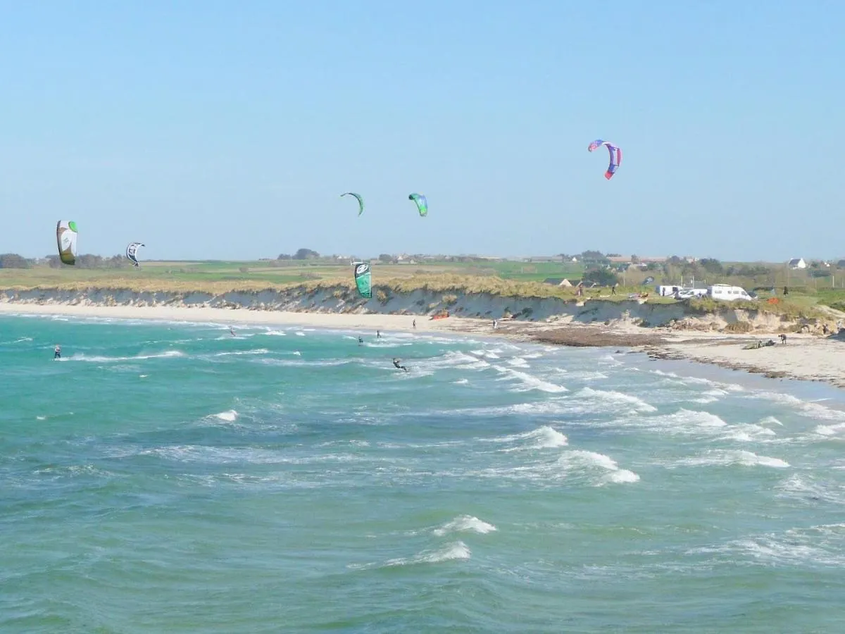 50M From The Sandy Beach, Holiday House, Ploudalmezeau France